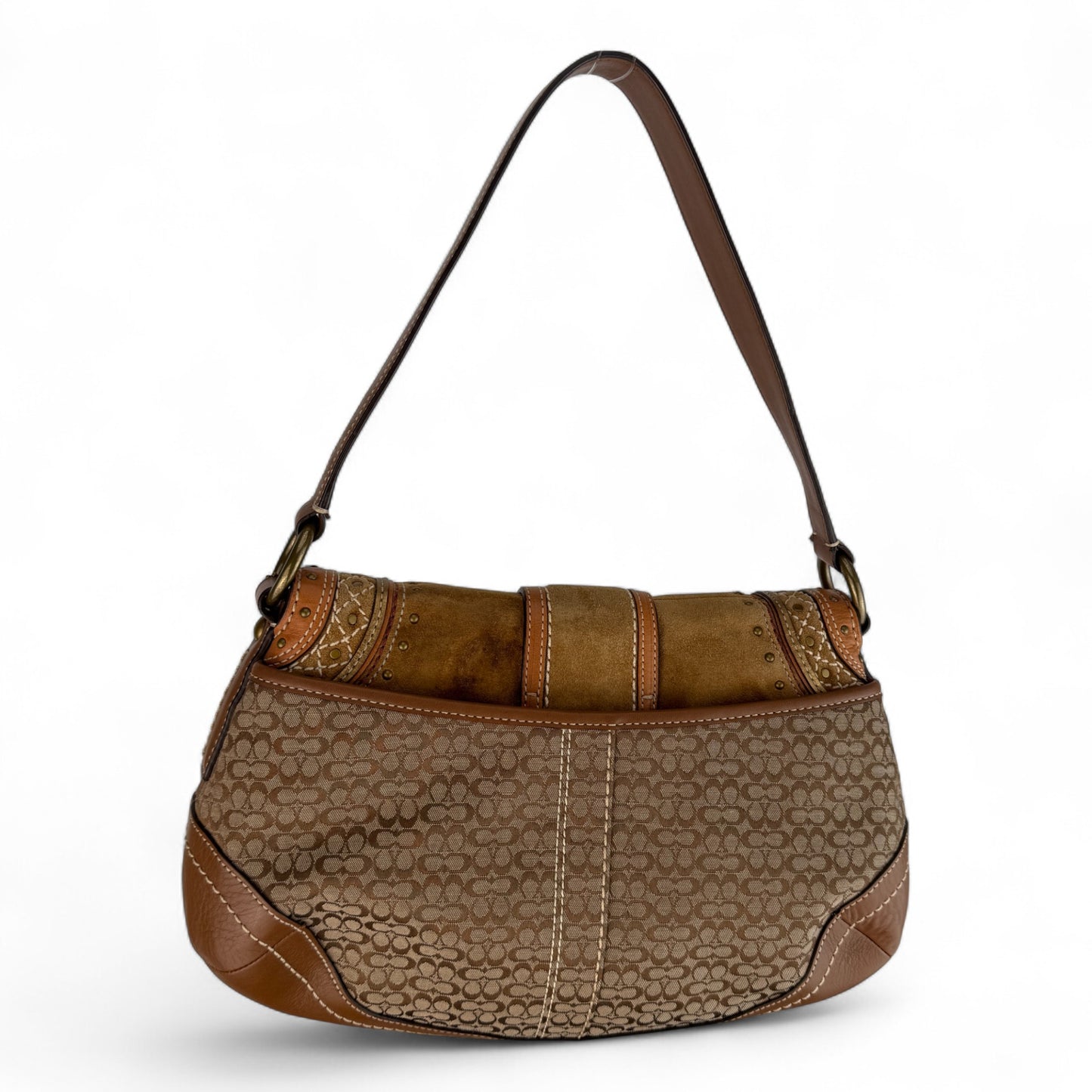 COACH SOHO PLEATED SIGNATURE TOTE 
