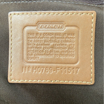 COACH SOHO PLEATED SIGNATURE TOTE 