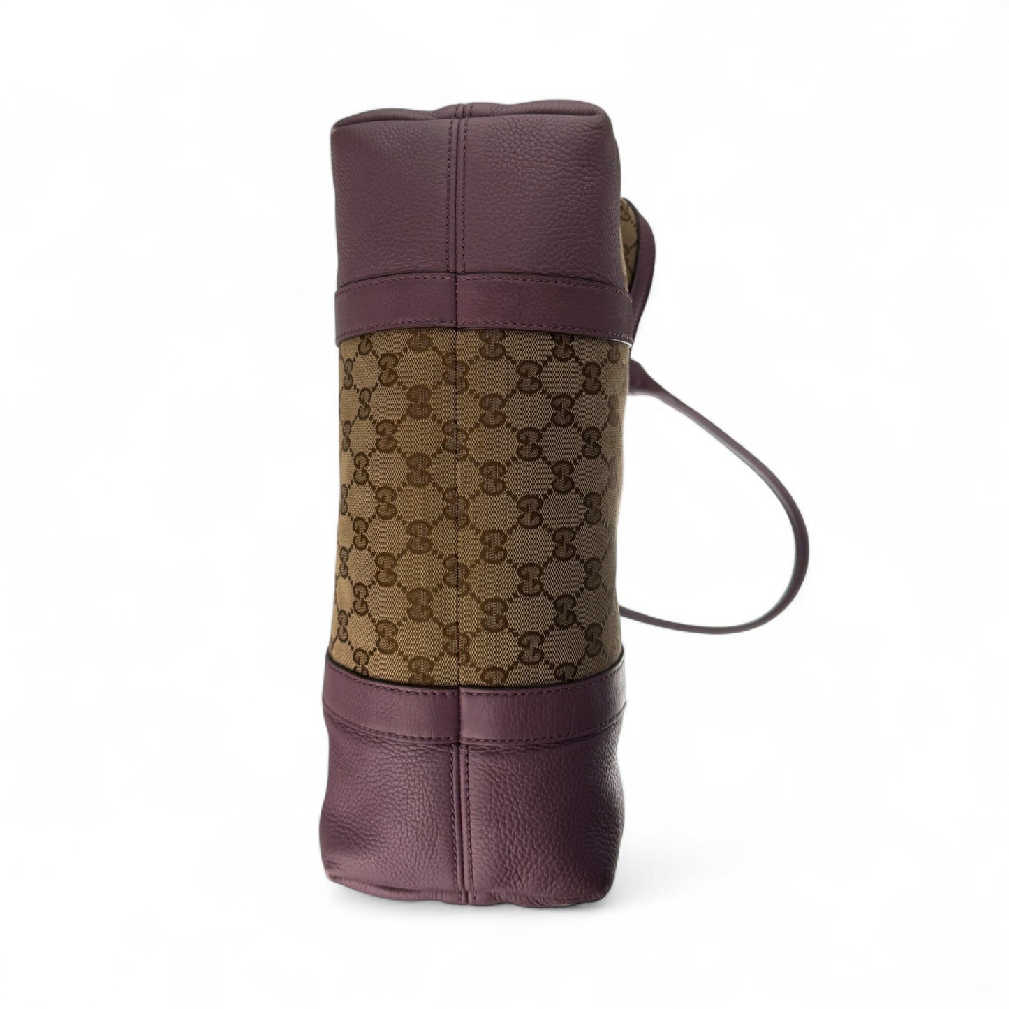 GUCCI MISS GG MONOGRAM PURPLE TOTE BAG