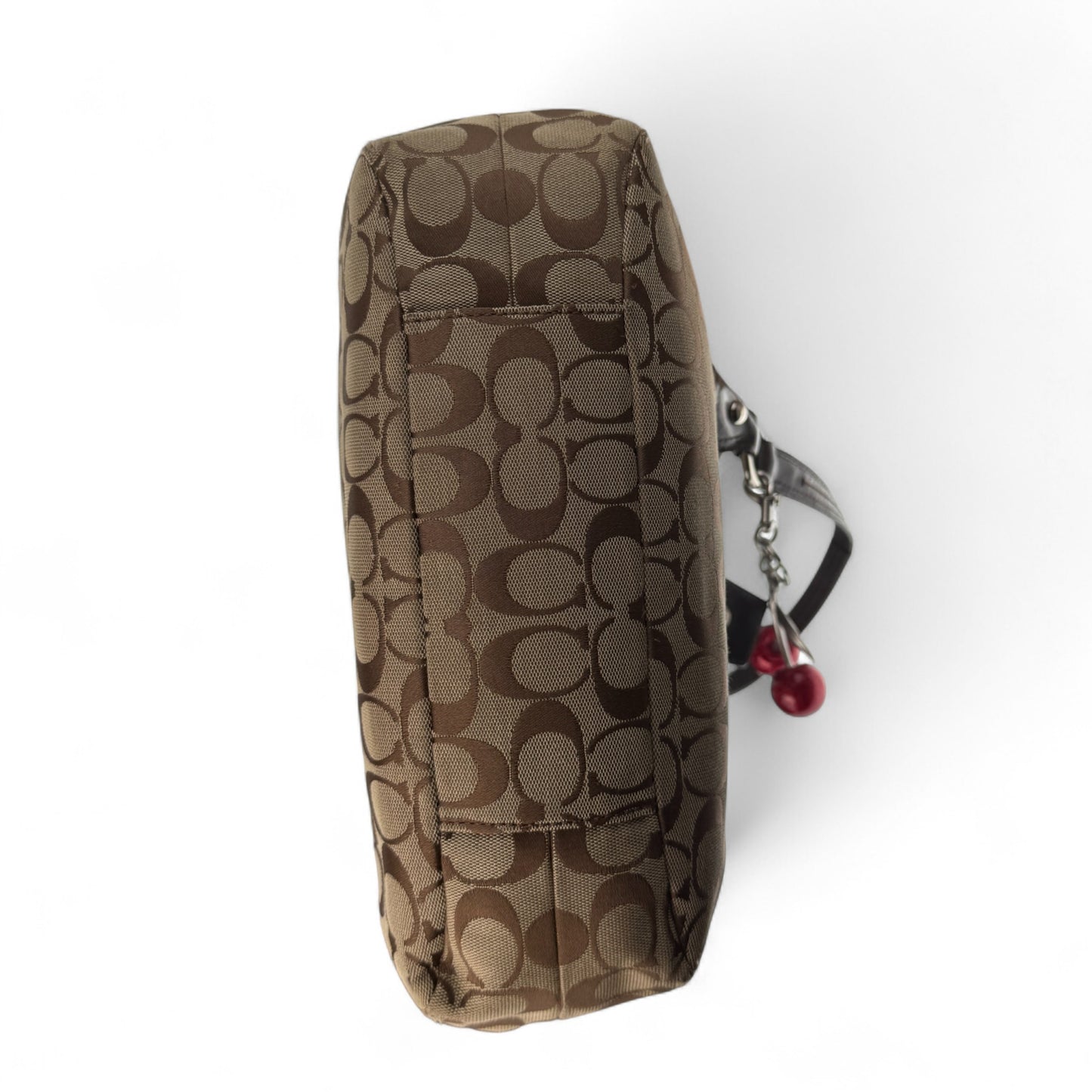 COACH SIGNATURE JACQUARD STRIPE BAG (LARGE) 