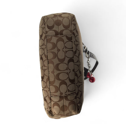 COACH SIGNATURE JACQUARD STRIPE BAG (LARGE) 