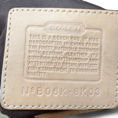 COACH HAMPTONS HOBO SIGNATURE BAG
