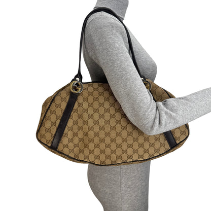 GUCCI GG TWINS MEDIUM HOBO TOTE BAG