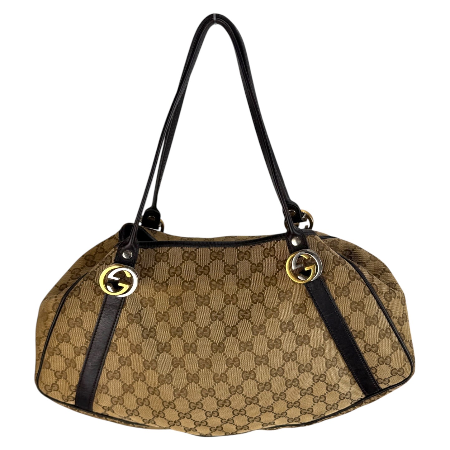 GUCCI GG TWINS MEDIUM HOBO TOTE BAG