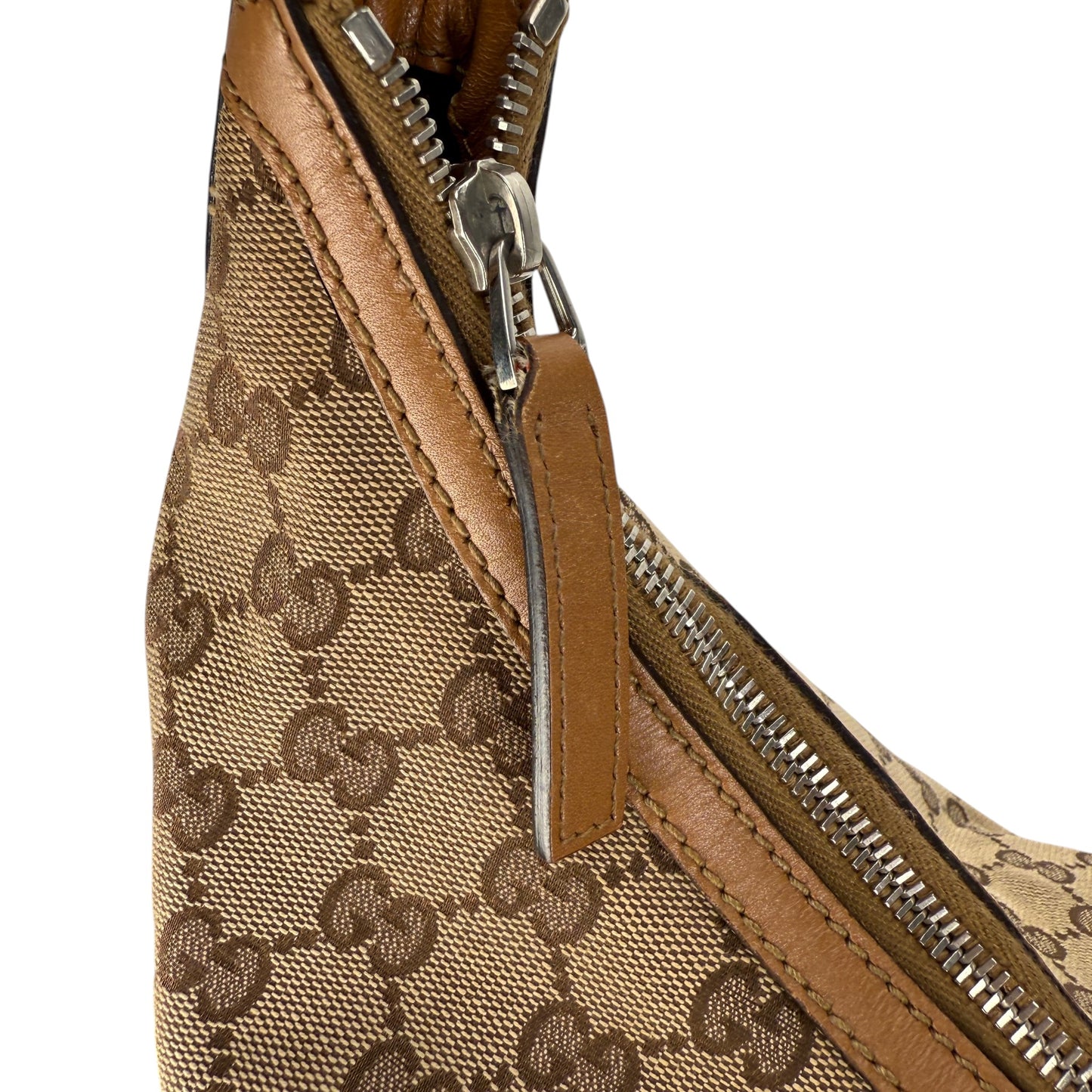GUCCI GG CANVAS TWINS LARGE HOBO BAG