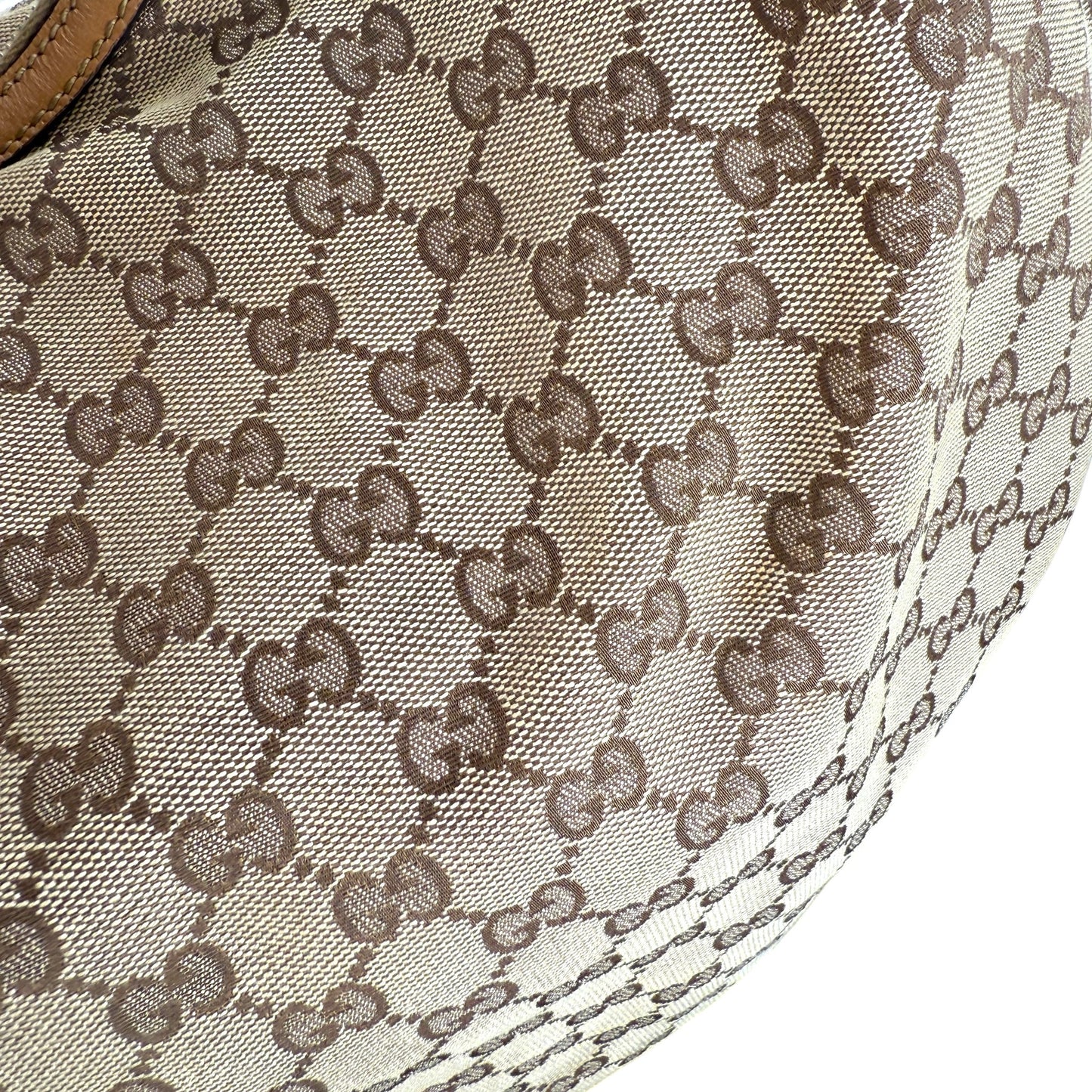 GUCCI GG CANVAS TWINS LARGE HOBO BAG