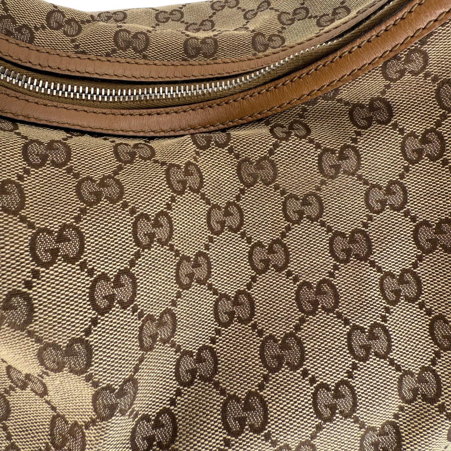 GUCCI GG CANVAS TWINS LARGE HOBO BAG