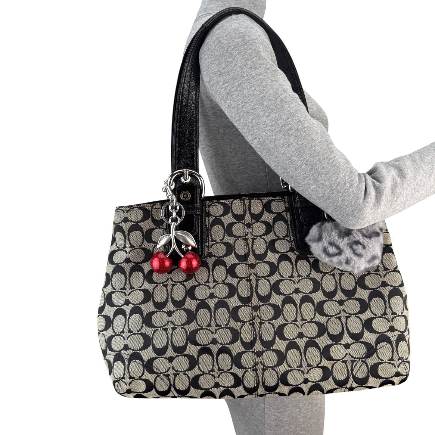 COACH SIGNATURE SOHO TOTE BAG LARGE