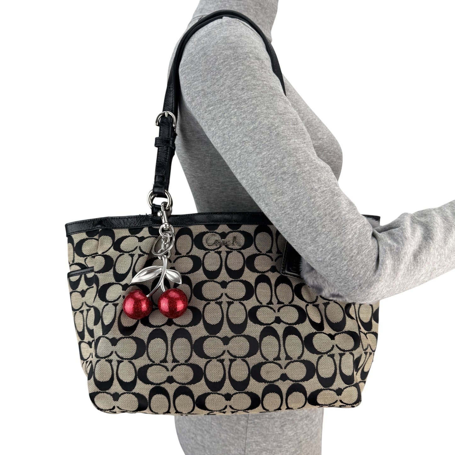 COACH SIGNATURE GALLERY TOTE BAG