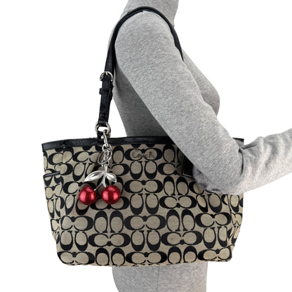COACH SIGNATURE GALLERY TOTE BAG