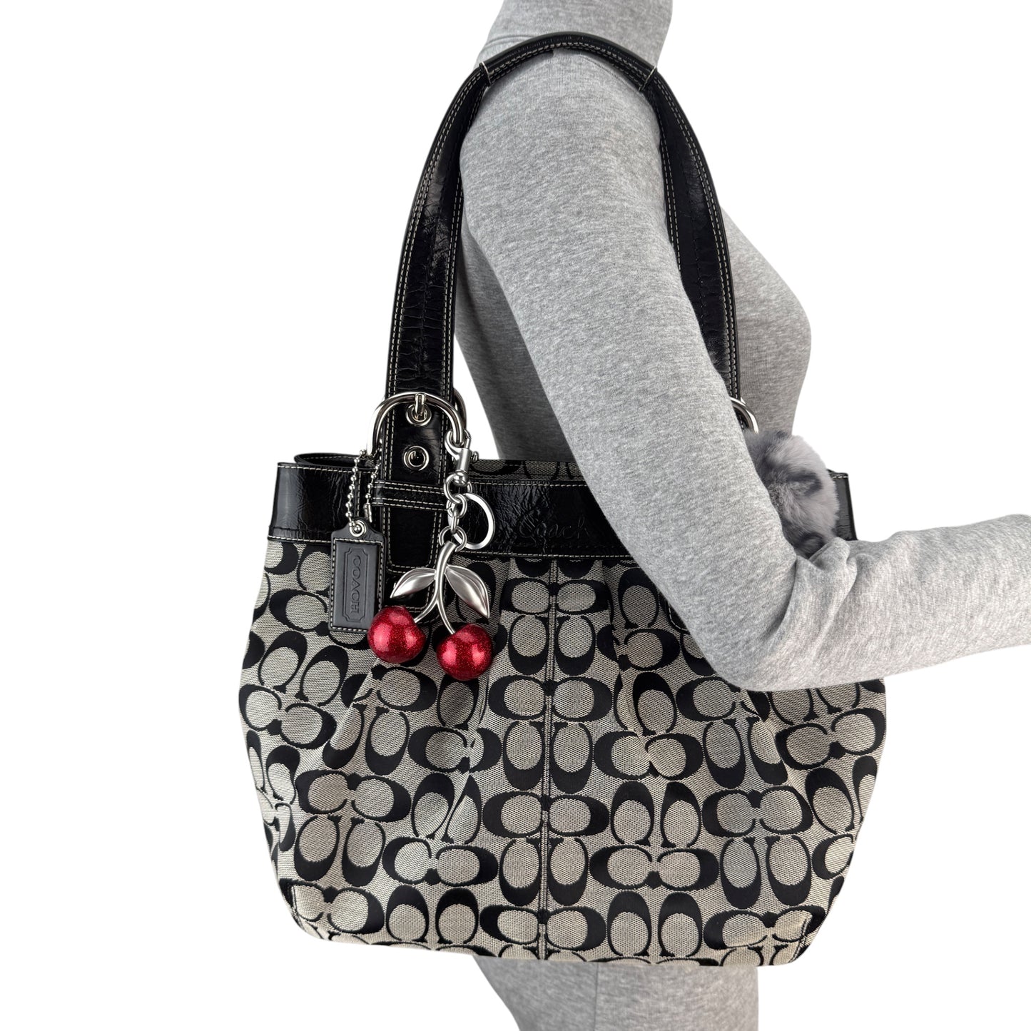 COACH SOHO PLEATED TOTE BAG