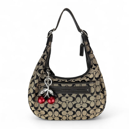 COACH SIGNATURE JACQUARD HOBO BAG