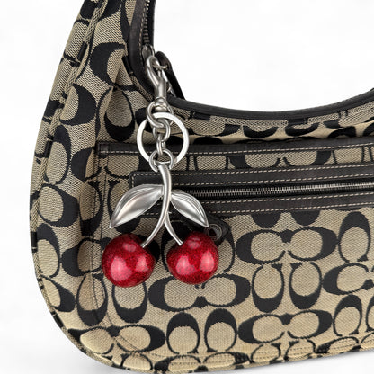 COACH SIGNATURE JACQUARD HOBO BAG