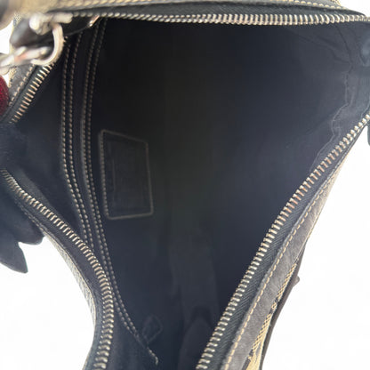 COACH SIGNATURE JACQUARD HOBO BAG