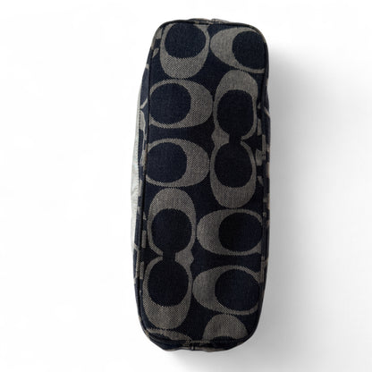 COACH SIGNATURE DENIM JACQUARD STRIPE BAG