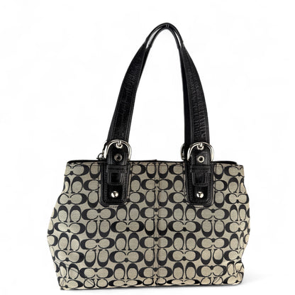 COACH SIGNATURE SOHO TOTE BAG LARGE