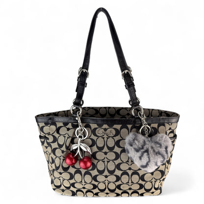 COACH SIGNATURE GALLERY TOTE BAG