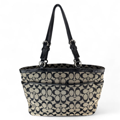 COACH SIGNATURE GALLERY TOTE BAG