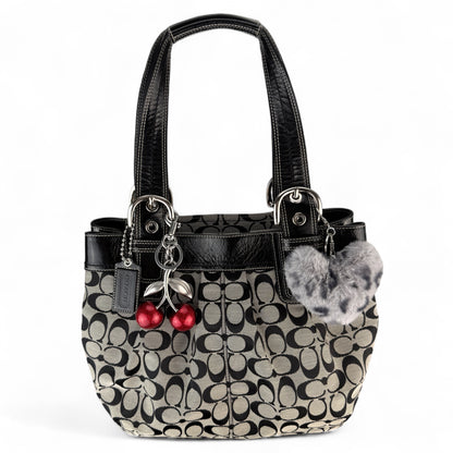 COACH SOHO PLEATED TOTE BAG