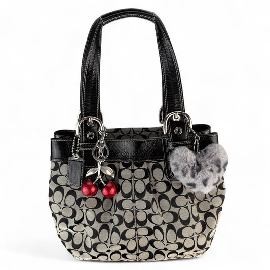 COACH SOHO PLEATED TOTE BAG