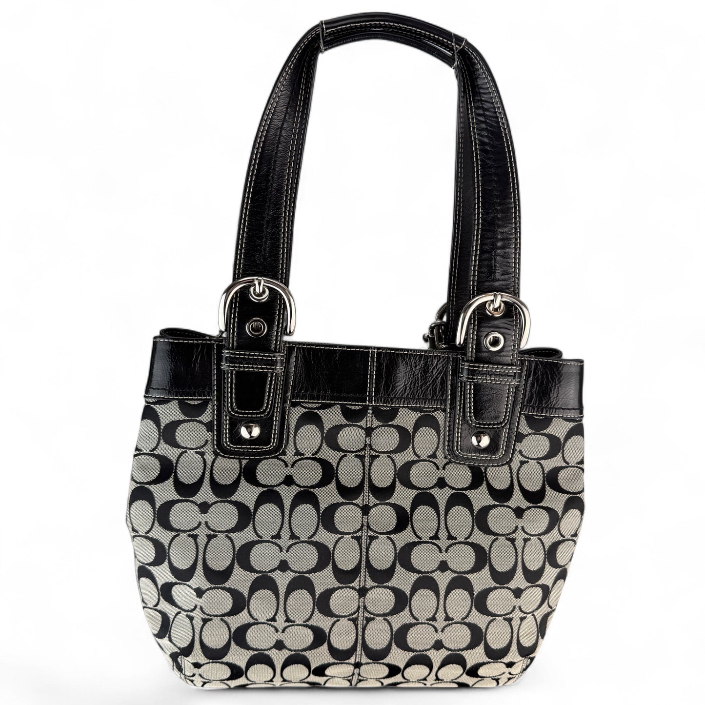 COACH SOHO PLEATED TOTE BAG