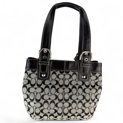 COACH SOHO PLEATED TOTE BAG