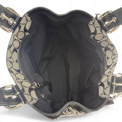 COACH SOHO PLEATED TOTE BAG