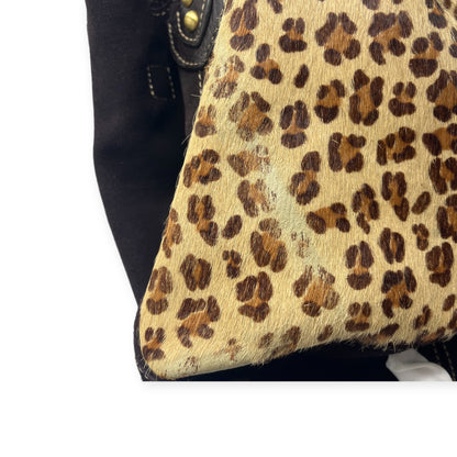 CHEETAH PONYHAIR BAG