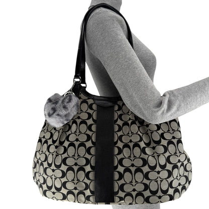 COACH SOHO PLEATED SIGNATURE TOTE 