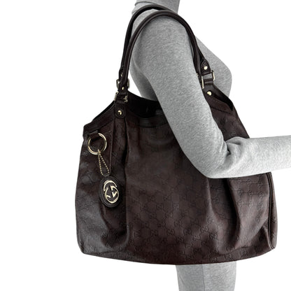 GUCCI GG CANVAS CHARMY 
