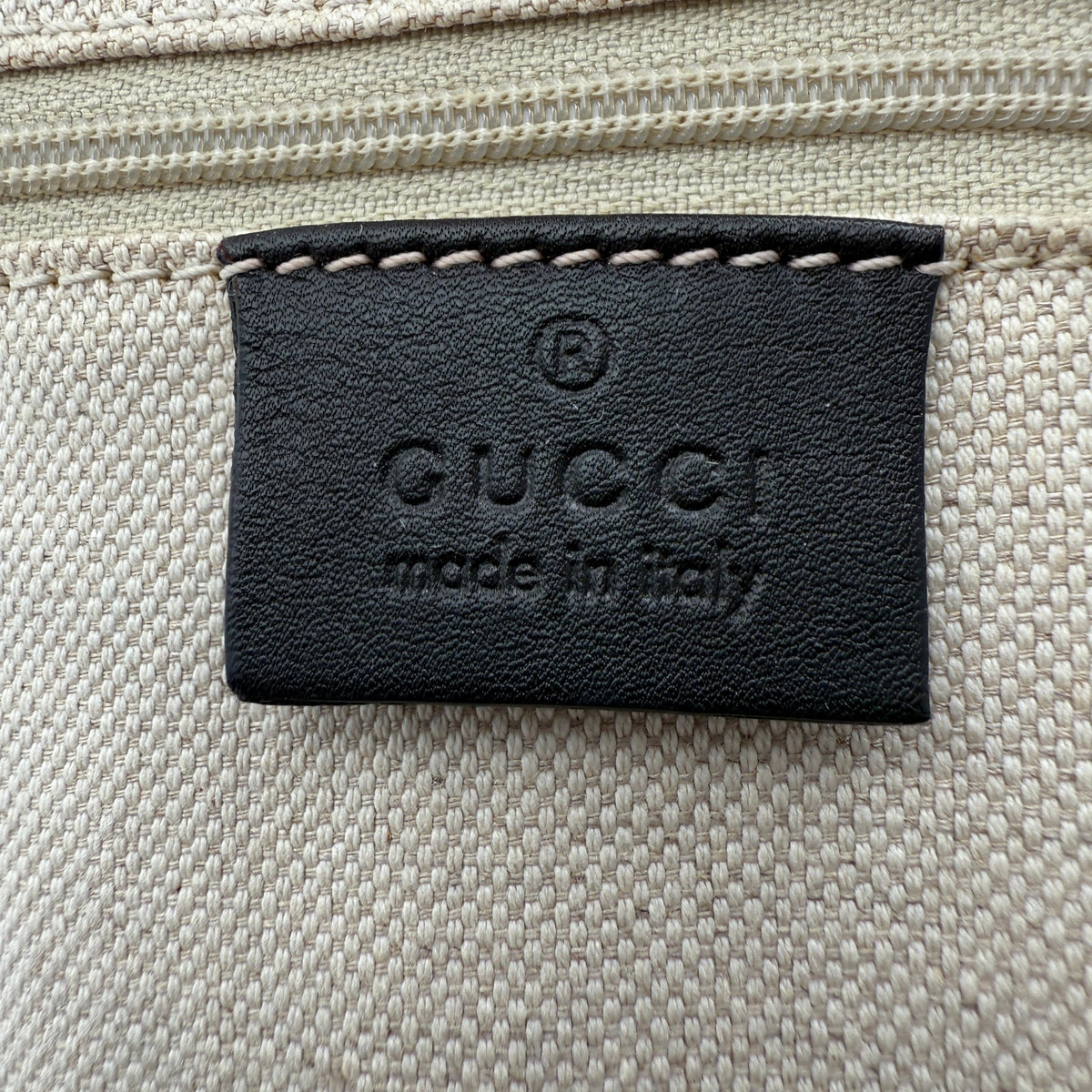 GUCCI MONOGRAM ABBEY BAG 
