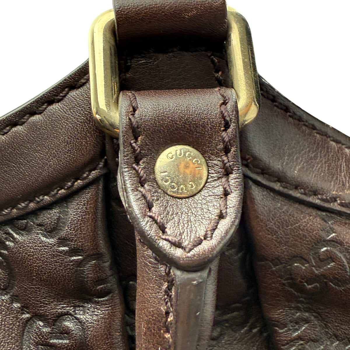 GUCCI MONOGRAM ABBEY BAG 
