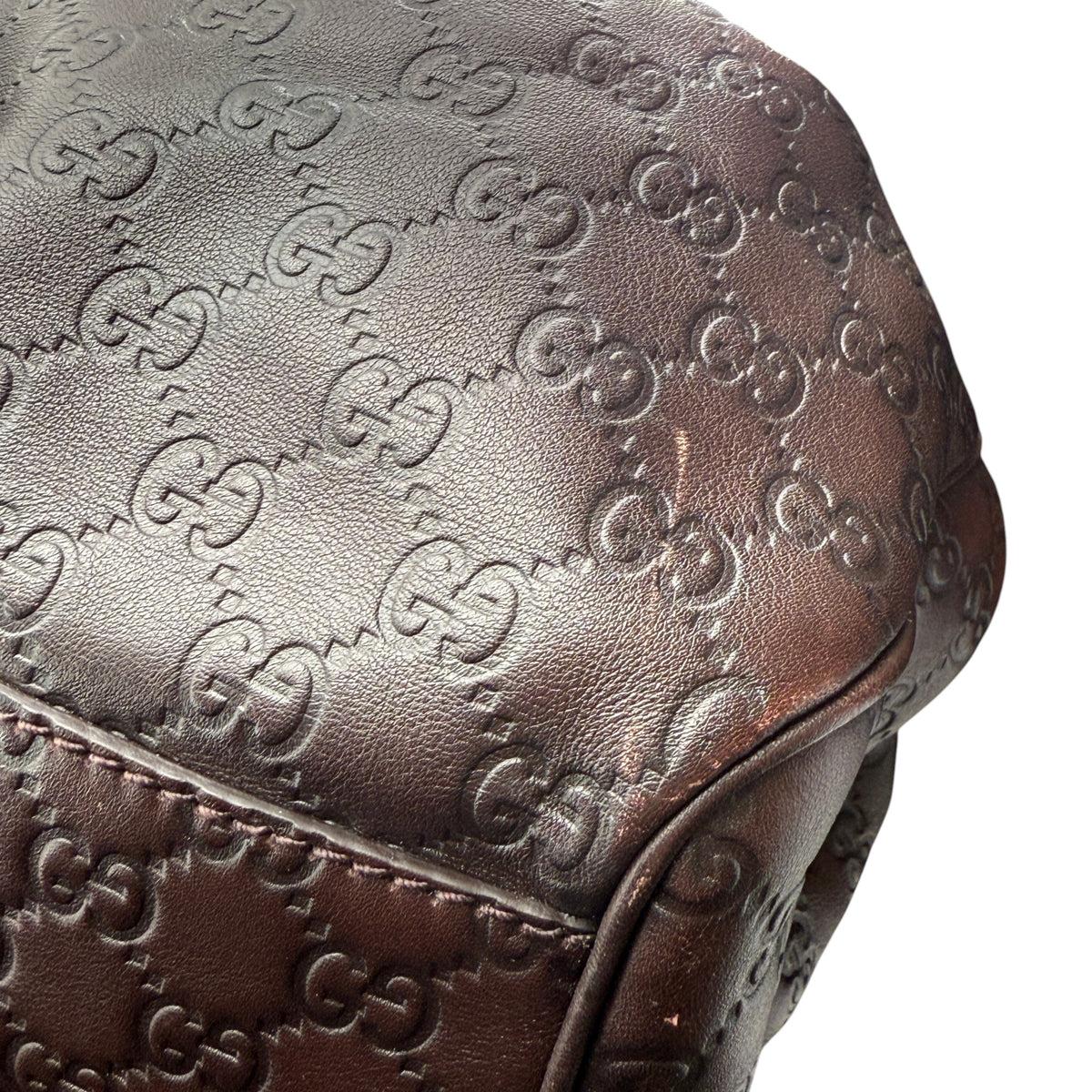 GUCCI MONOGRAM ABBEY BAG 