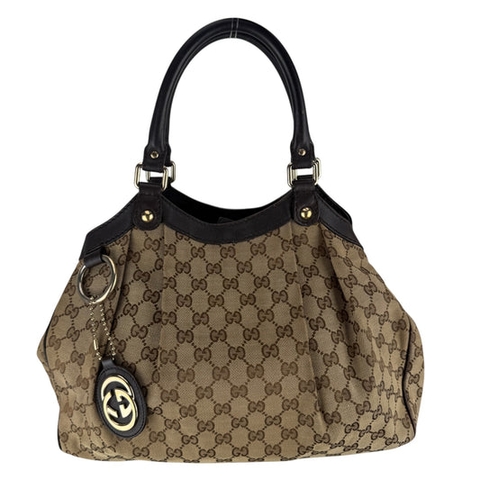 GUCCI GG MEDIUM SUKEY TOTE BAG