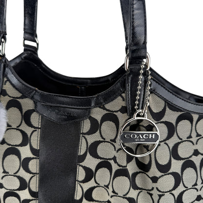 COACH SOHO PLEATED SIGNATURE TOTE 