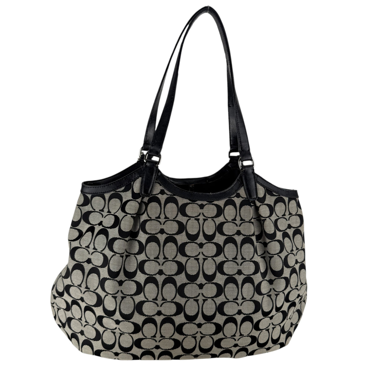 COACH SOHO PLEATED SIGNATURE TOTE 