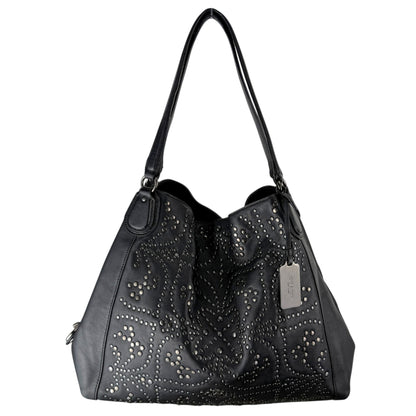 COACH MINI STUDS EDIE SHOULDER BAG