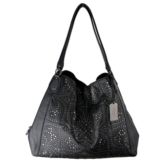 COACH MINI STUDS EDIE SHOULDER BAG