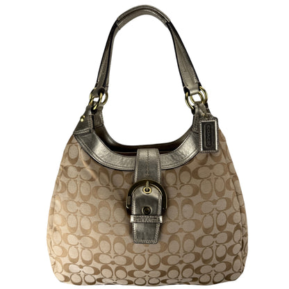 COACH SIGNATURE LYNN SOHO HOBO BAG LARGE