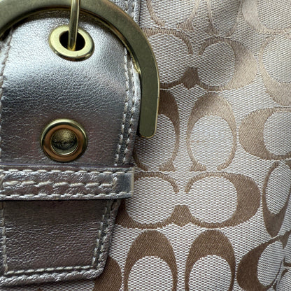 COACH SIGNATURE LYNN SOHO HOBO BAG LARGE