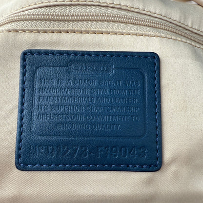 COACH SIGNATURE PENELOPE TURNLOCK TOTE BAG