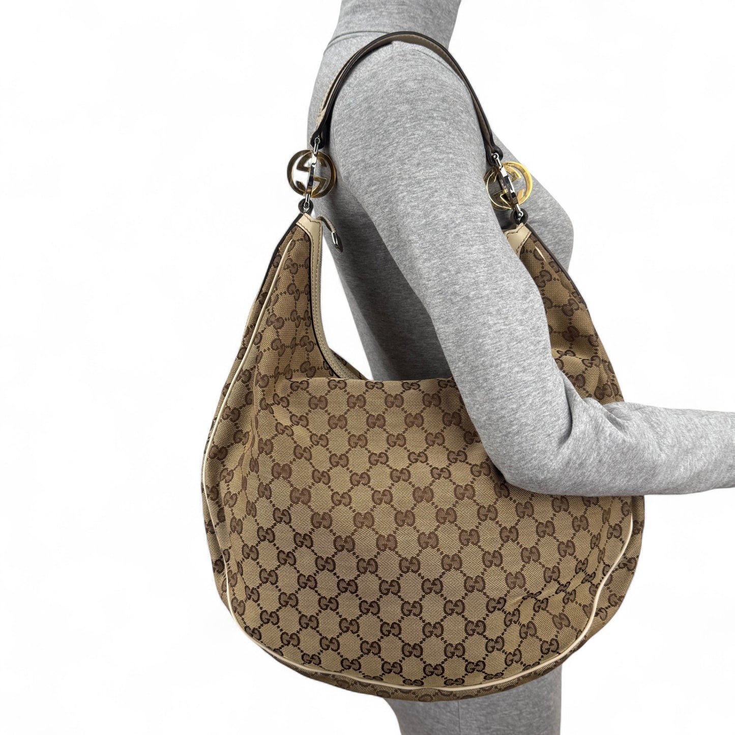 GUCCI GG TWINS HOBO BAG