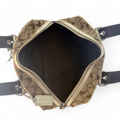 COACH SIGNATURE PATCHWORK SATCHEL BAG