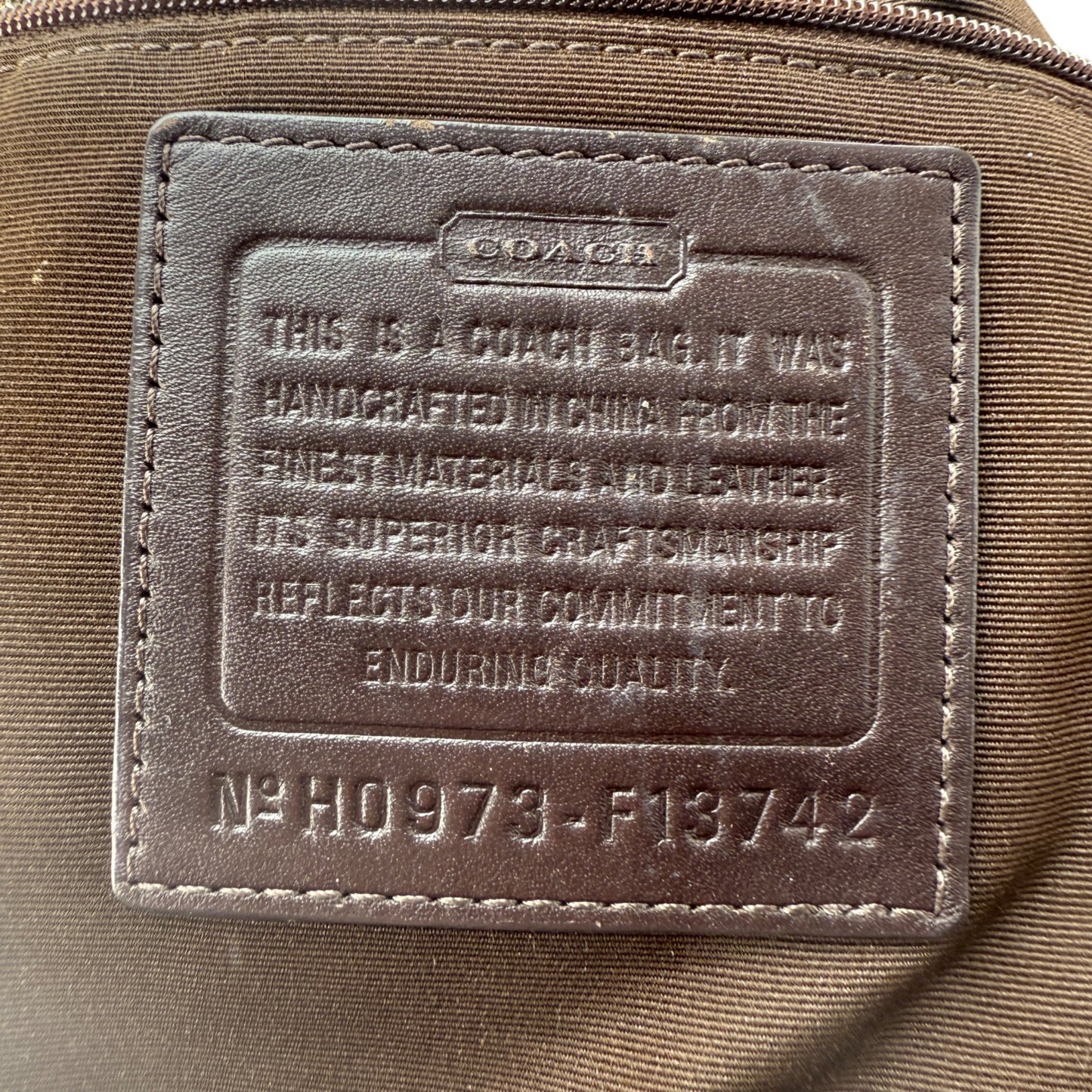 COACH SOHO PLEATED SHOULDER BAG