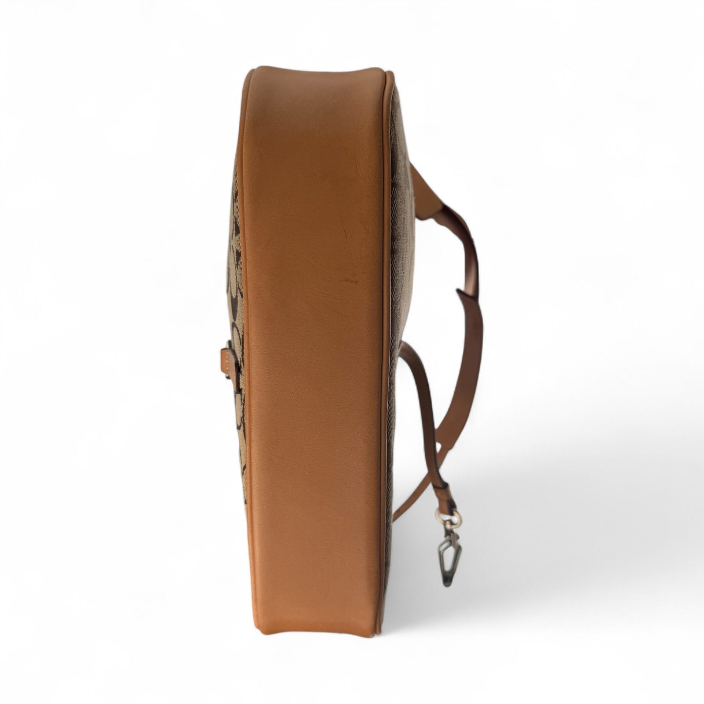 COACH CLIP SIGNATURE SHOULDER BAG