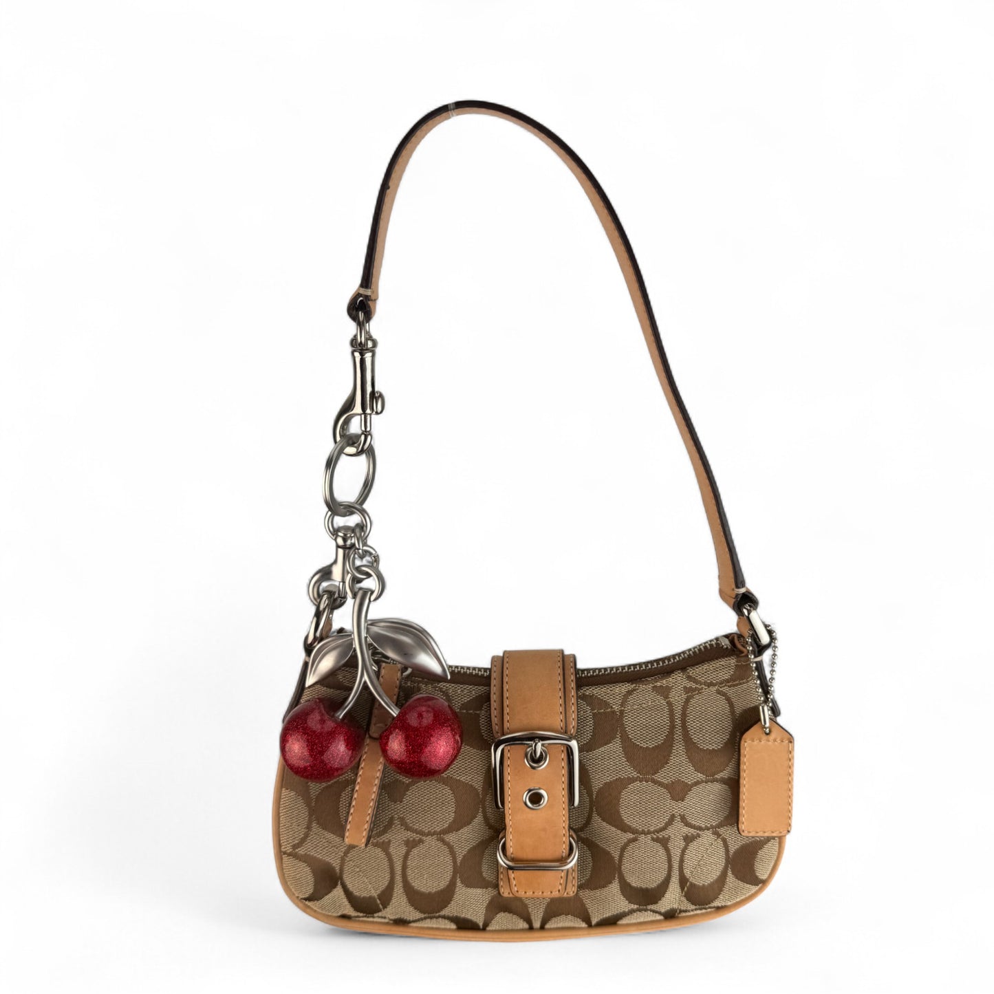 COACH SIGNATURE HAMILTON HOBO BUCKLE POUCH