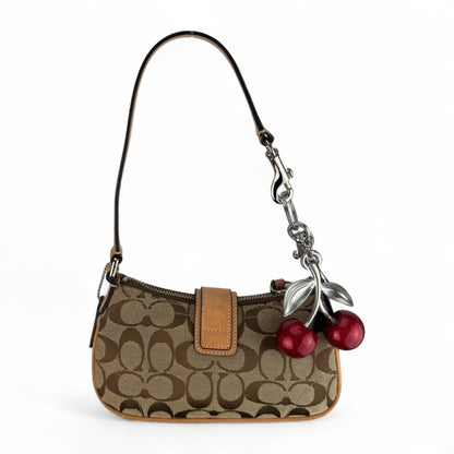 COACH SIGNATURE HAMILTON HOBO BUCKLE POUCH