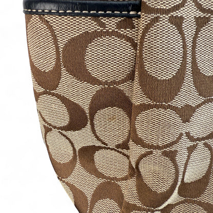 COACH SIGNATURE GALLERY TOTE BAG