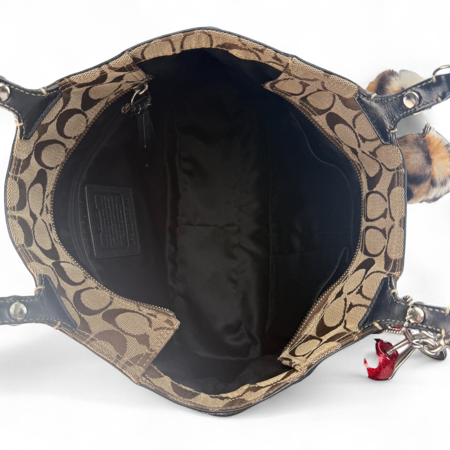 COACH SIGNATURE GALLERY TOTE BAG