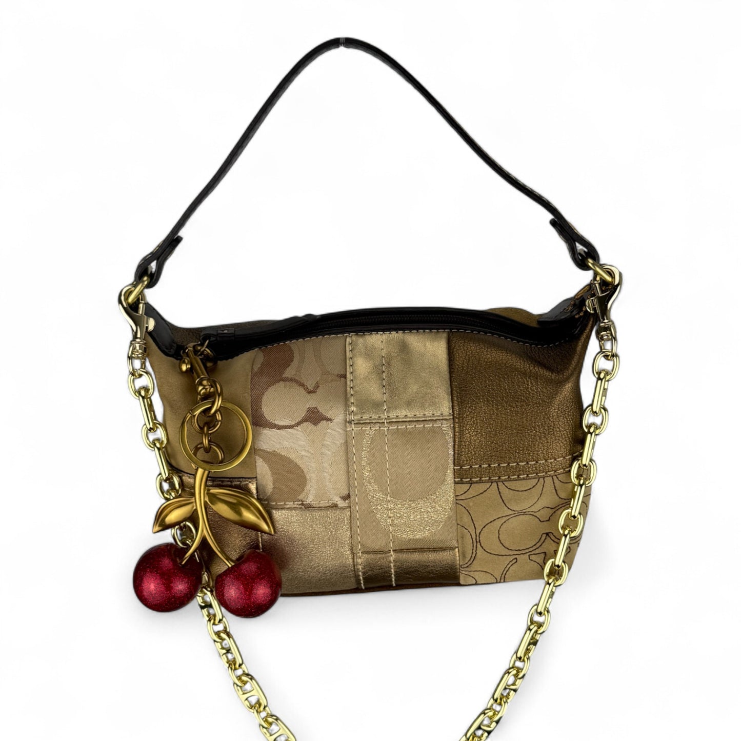 COACH SIGNATURE GALLERY TOTE SHOULDER BAG 